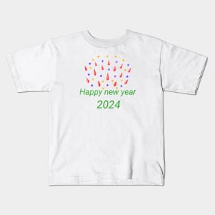 Happy new year 2024 Kids T-Shirt